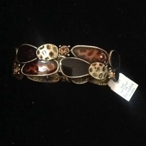 Animal print bracelet